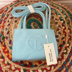 NWT Telfar small bag in  blue